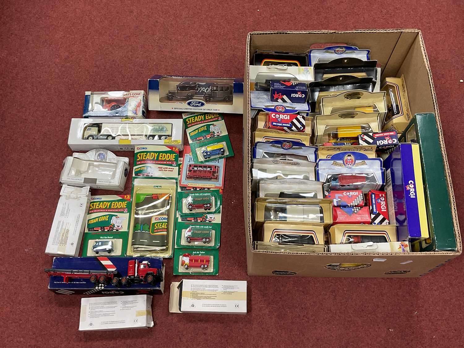 Lot 357 - Approximately Sixty Diecast Model Vehicles by...