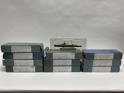 Lot 488 - Ten Atlas Editions 1:1250 'Legendary Warship...