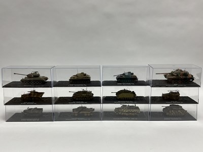 Lot 459 - Twelve DeAgostini 1:72 scale diecast model...