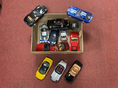 Lot 362 - Twelve 1:18 Scale Diecast Model Cars, by...