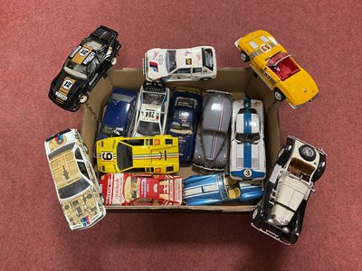 Lot 319 - Thirteen 1:24 scale diecast model cars by...