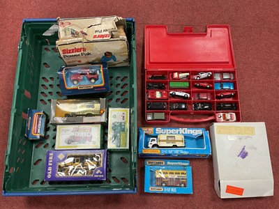 Lot 415 - Nine Diecast and Metal vehicles by Matchbox...