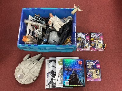 Lot 753 - A quantity of modern Star Wars themed plastic...