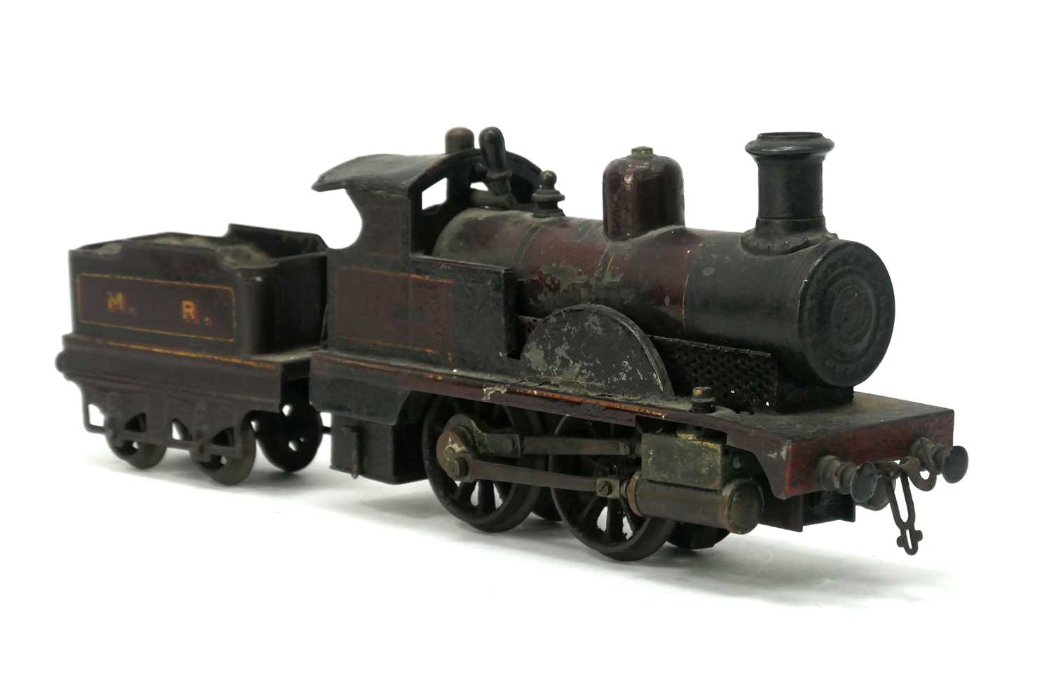 Lot 313 - A Circa 1910 Bing O gauge Live Steam 0-4-0 and...