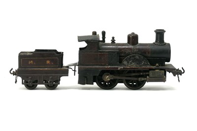 Lot 313 - A Circa 1910 Bing O gauge Live Steam 0-4-0 and...