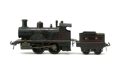 Lot 313 - A Circa 1910 Bing O gauge Live Steam 0-4-0 and...