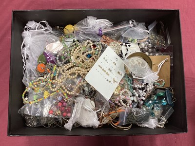 Lot 164 - A Quantity of Modern Costume Jewellery :- One Box