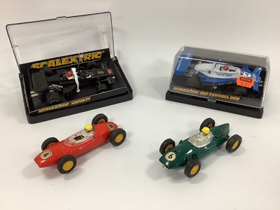 Lot 806 - Two Cased Scalextric Slot Cars comprising of...