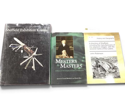 Lot 301 - Sheffield Exhibition Knives, by Bill Calusson,...