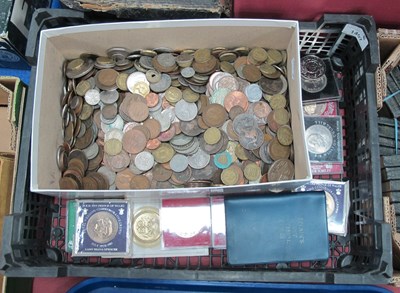 Lot 1407 - Large Collection Of Coinage, includes GB...
