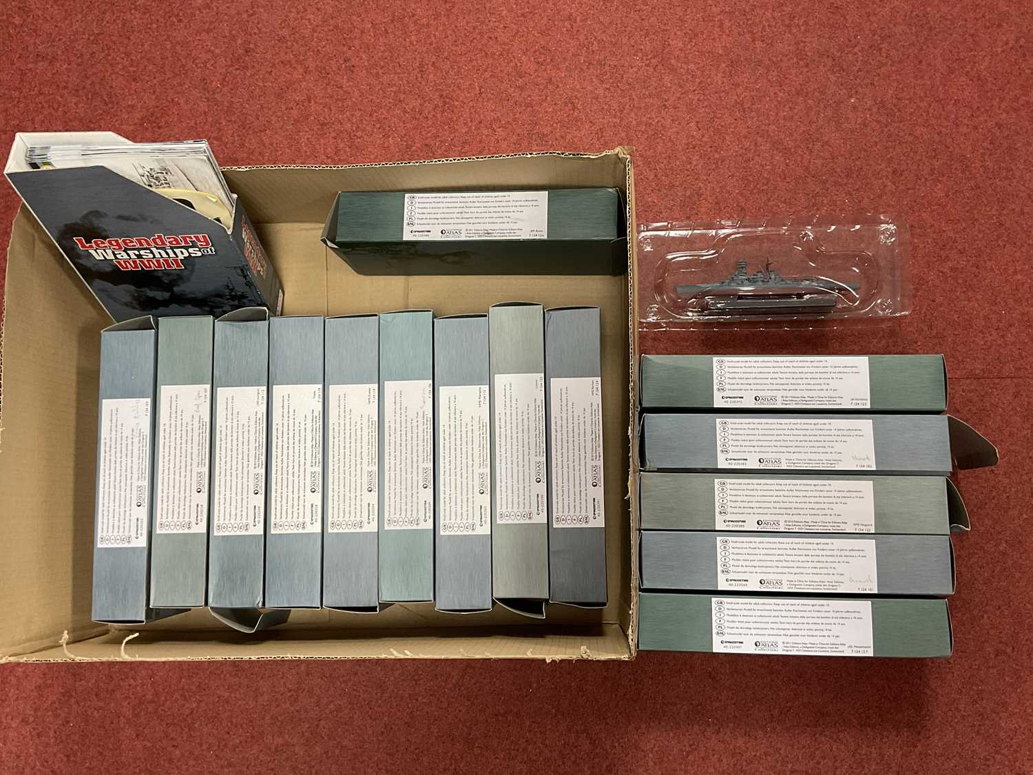Lot 351 - Fifteen Atlas Editions 1:1250 'Legendary...