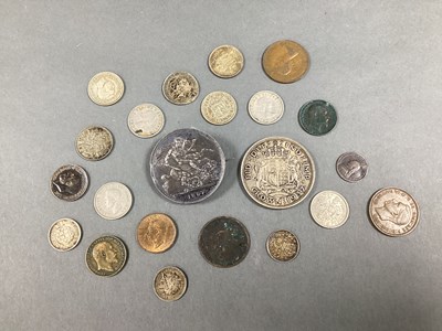 Lot 195 - A 1937 George VI Silver Crown, together with...