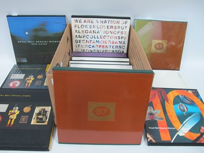 Lot 1049 - Stamps; A collection of twelve GB 'Yearbooks'...