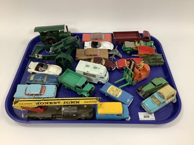 Lot 809 - A quantity of original Diecast vehicles by...
