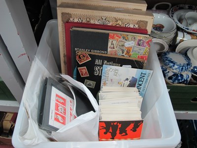 Lot 1055 - Stamps; A tub of World stamps, mainly modern,...