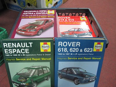Lot 1089 - A quantity of Haynes Service And Repair car...