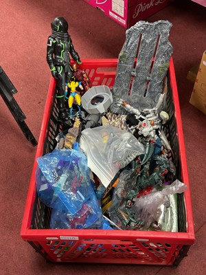 Lot 1341A - A quantity of modern plastic action figures,...