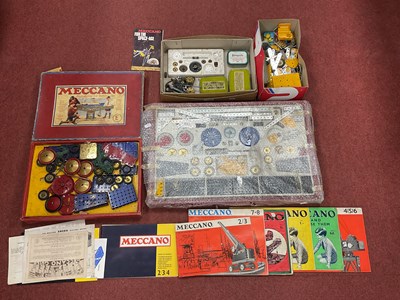 Lot 732 - A quantity of circa 1930's - 1970's Meccano to...