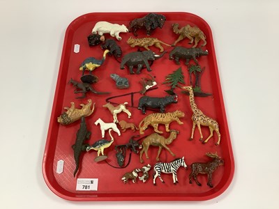 Lot 781 - A quantity of mid xx lead animals by various...