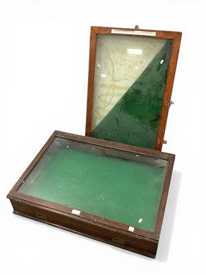 Lot 1584 - Pine Cased Wall Display Cabinet, 61 x 95 x 9cm...