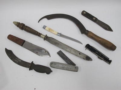 Lot 1288 - Knives - Carving knife by J. Hibbard,...