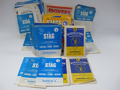 Lot 593 - Mansfield Town Programmes, mainly homes...