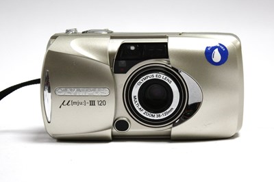 Lot 891 - Olympus Mju III 120 35mm Compact Film Camera,...