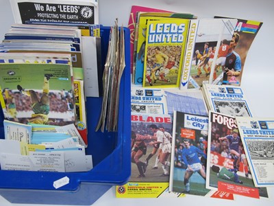 Lot 498 - Leeds United Programmes, mainly homes 1964 and...