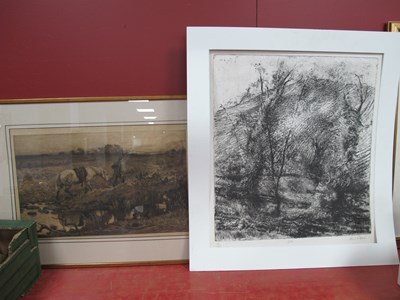 Lot 1492 - Paul Ritchie, 'Duel', limited edition etching...