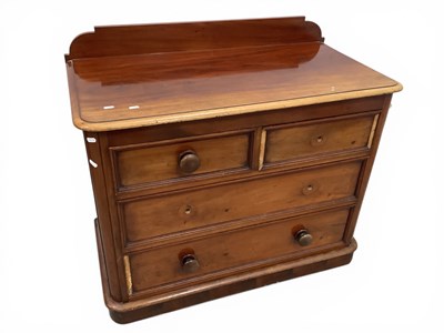 Lot 1560 - XIX Century Mahogany Chest of Drawers, with a...