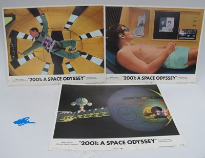 Lot 1387 - 2001: A Space Odyssey lobby cards, numbers 5,...