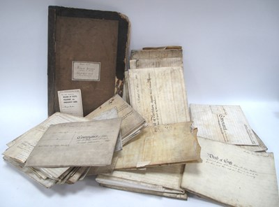 Lot 1369 - Deeds, Conveyances etc, mainly relating to...