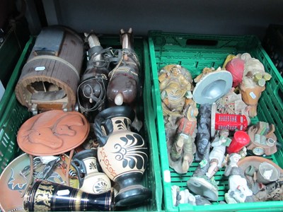 Lot 1088 - Ceramic and decorative ornaments, including...