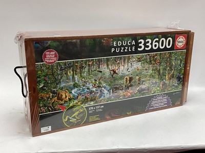 Lot 1163 - A sealed Educa 16066 Wild Life puzzles (33600...