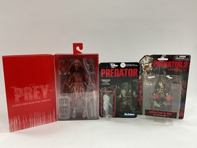 Lot 722 - A Neca Reel Toys Prey Ultimate Bear Blood...