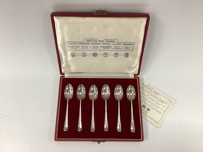 Lot 7 - Roberts & Belk Ltd; Six Hallmarked Silver...