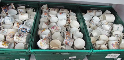 Lot 1019 - Very large collection of ceramic commemorative...