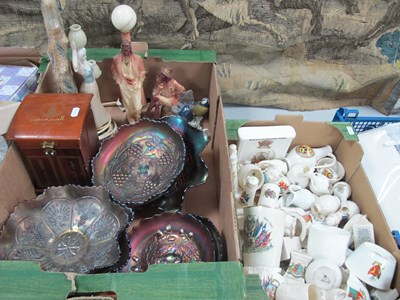 Lot 1002 - Collectables, including Lladro style Mirete...