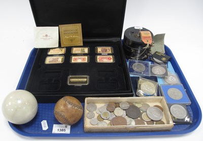 Lot 1385 - Coins and Collectables, including quantity of...