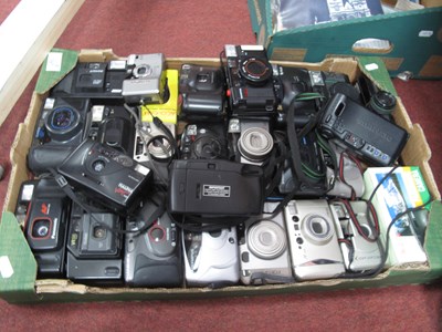Lot 1347 - A large collection of 35mm Compct Film Cameras...