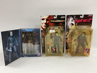 Lot 712 - Two McFarlane Toys Movie Maniacs plastic...