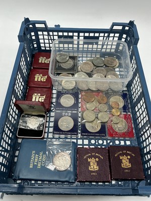 Lot 448 - Collection Of Mainly GB Commemorative Crowns,...
