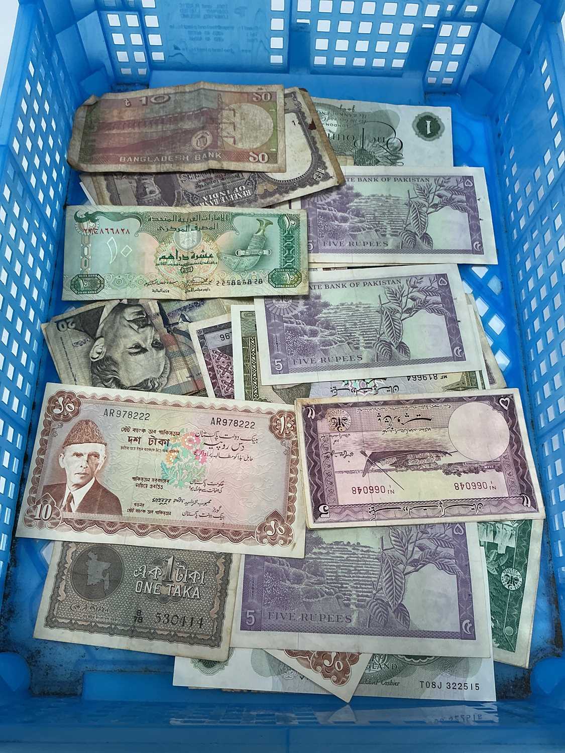 Lot 403 - Collection Of Over Fifty World Banknotes,...