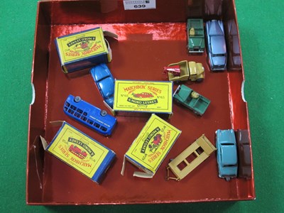 Lot 639 - A Small Quantity of Matchbox Moko Lesney 1-75s,...