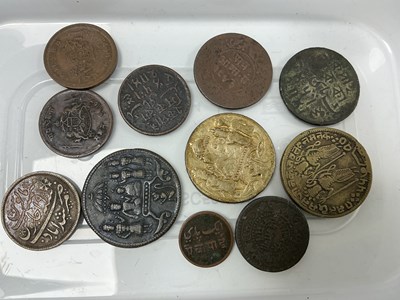 Lot 525 - Collection Of Twelve XIX Century Indian Coins,...