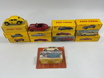 Lot 629 - Twelve Norev modern re-issue Dinky Toys...