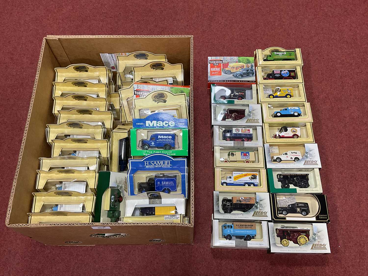 Lot 394 - Approximately sixty diecast model vehicles by...