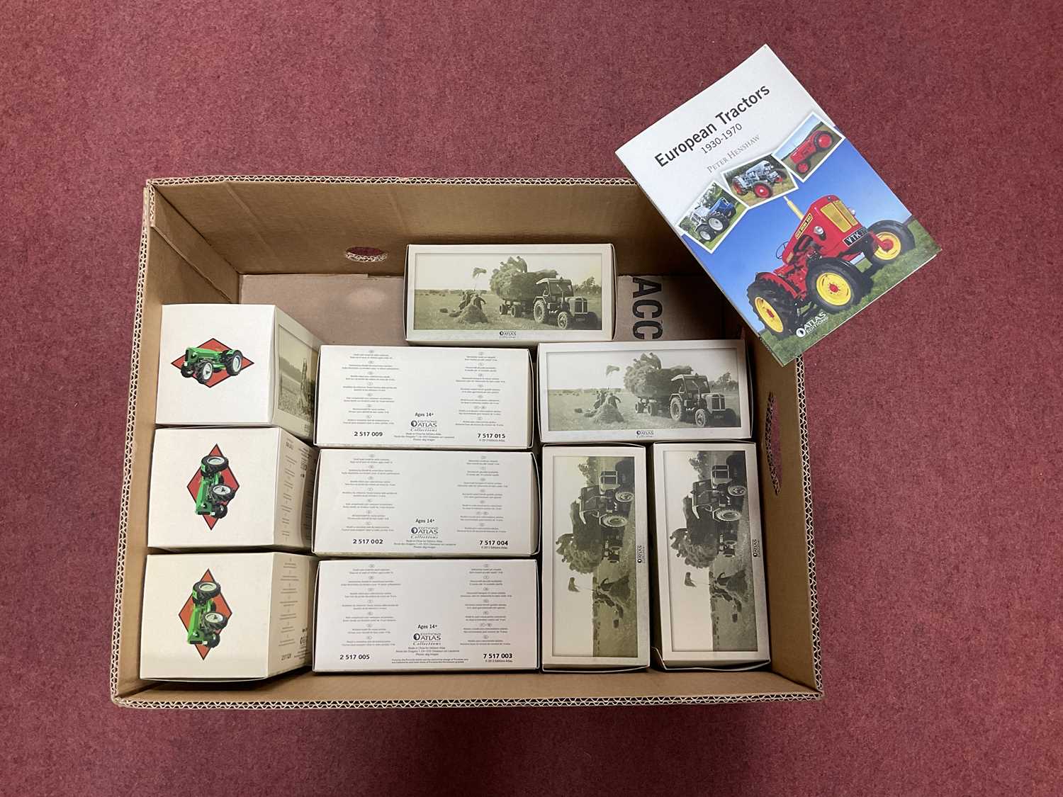 Lot 324 - Ten Atlas Editions 1:32 scale diecast model...