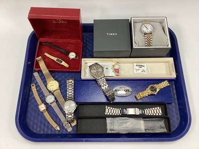 Lot 142 - Omega Vintage Red Watch Box, (empty) together...