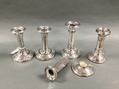 Lot 26 - A Matched Pair of Hallmarked Silver...